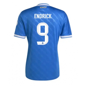 Billige Fotballdrakt Real Madrid Endrick #9 Replika Tredjedrakt 2025-26 Kortermet